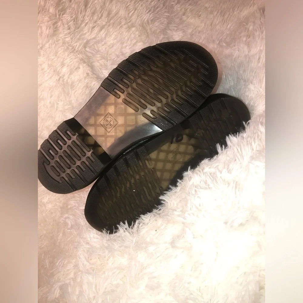 🪩💿Dr. MartensYOUTH 1460 IRIDESCENT LEATHER LACE UP BOOTS size 4 🪩💿 - Picture 11 of 16